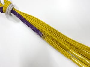 未使用品　正絹　手組帯締め